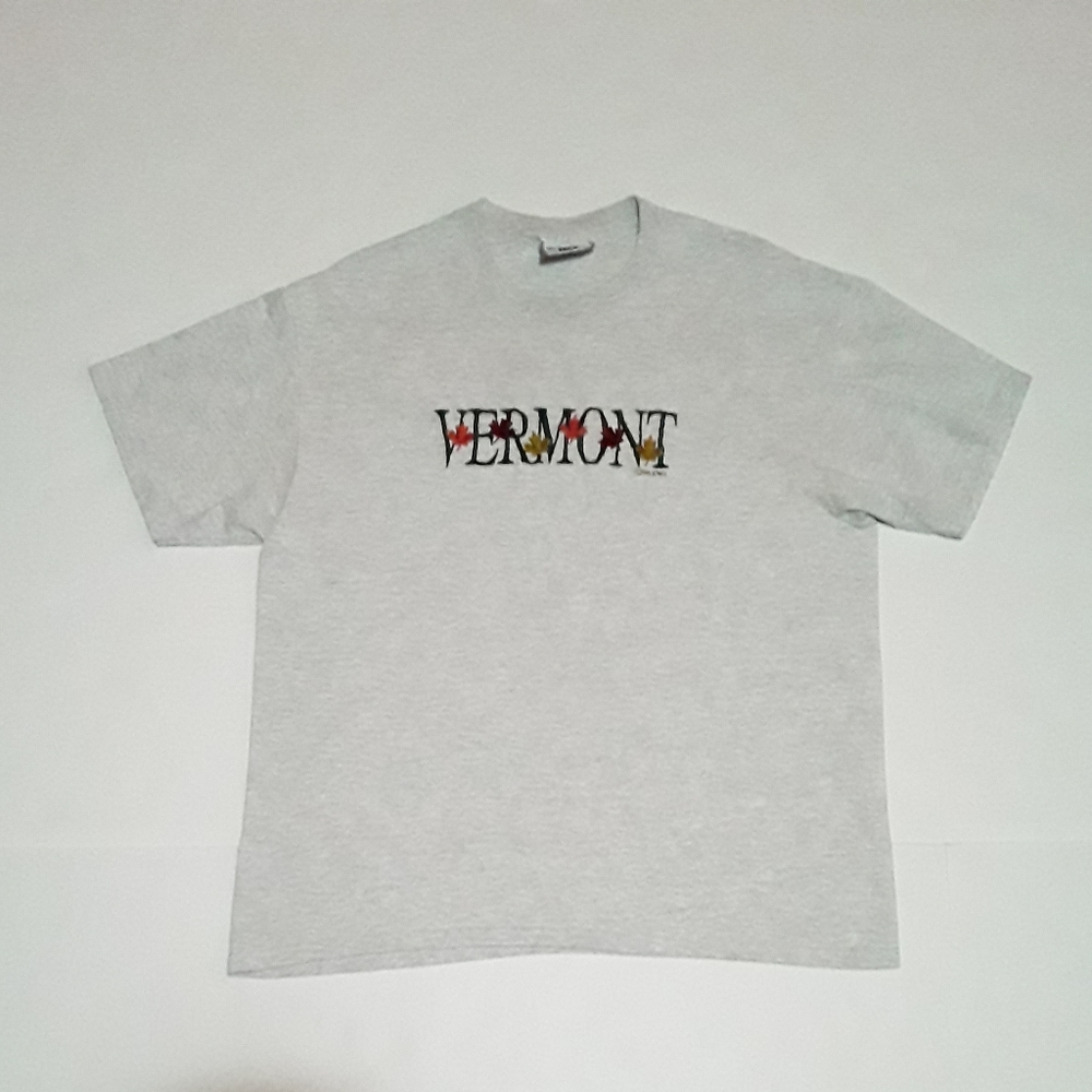 Lee Brand Vermont Logo  Harvest Themed Tee Shirt